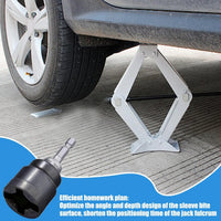 Scissor Car Jack Adapter – Universal Drill & Impact Wrench Tool