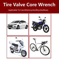 Tyre Valve Core Remover Tool – Car, Bike & Motorcycle