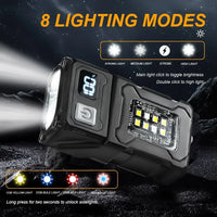 Mini USB Rechargeable LED Flashlight – Magnetic Camping Lantern