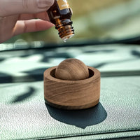 Car & Home Essential Oil Diffuser – Mini Wooden Fragrance
