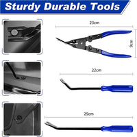 Car Trim Removal Tool Set – Pry Tools & Plastic Rivet Kit (5/11/41 PCS)