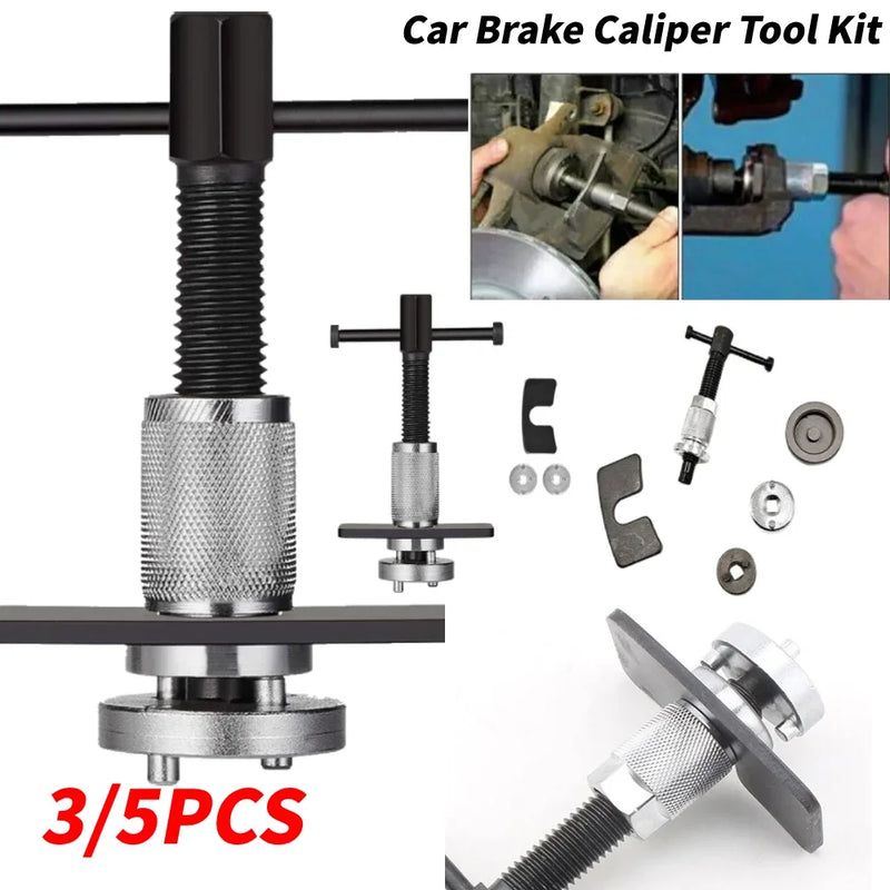 Disc Brake Pad Caliper Separator – Piston Rewind Tool Set (3/5 PCS)