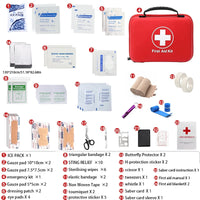 38-Piece First Aid Kit – Home, Camping & Travel